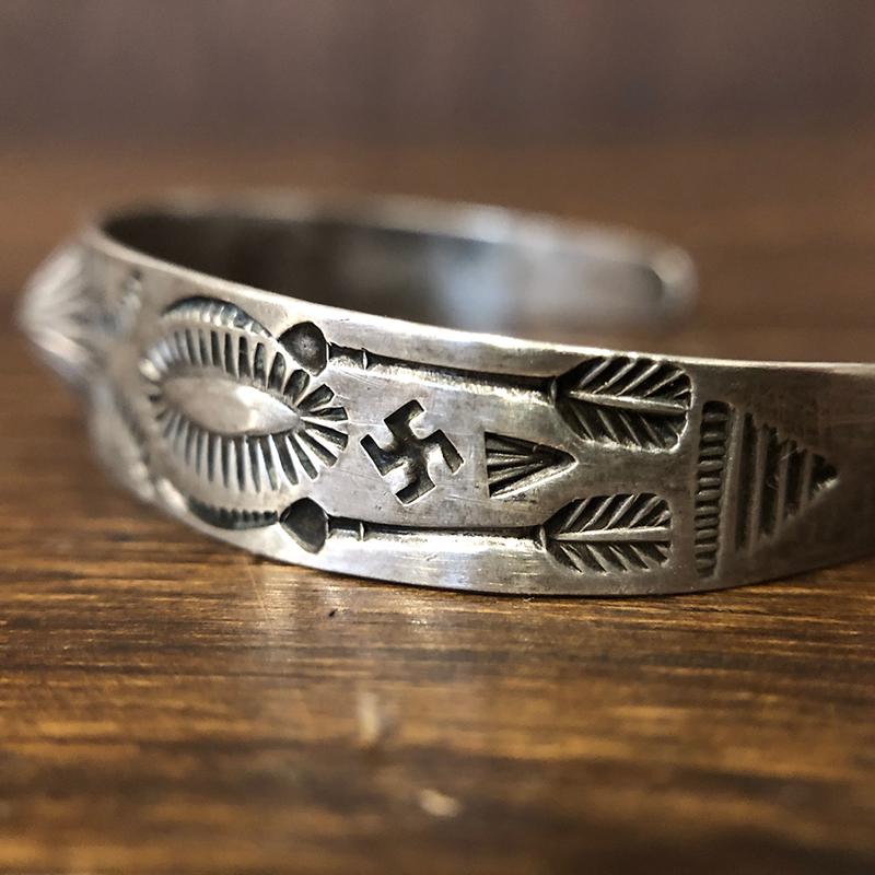 Antique Native American Navajo Fred Harvey Silver bracelet Antique Native American Navajo Fred Harvey Silver bracelet
