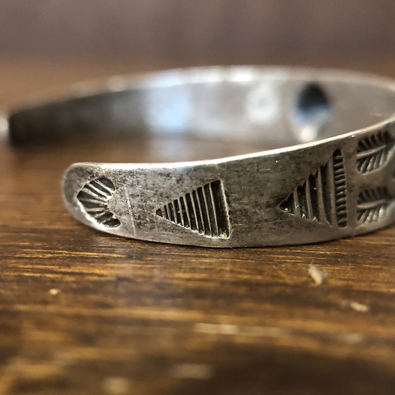 Antique Native American Navajo Fred Harvey Silver bracelet Antique Native American Navajo Fred Harvey Silver bracelet