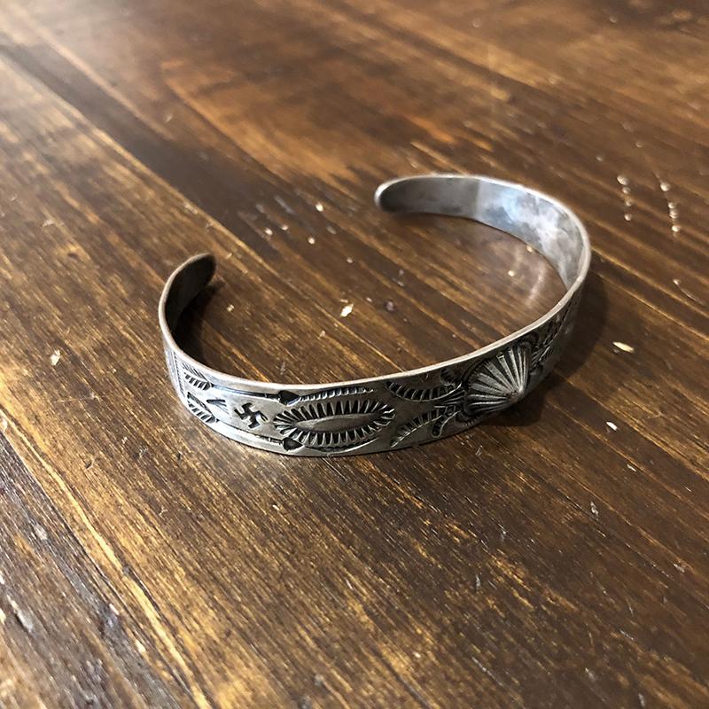 Antique Native American Navajo Fred Harvey Silver bracelet Antique Native American Navajo Fred Harvey Silver bracelet