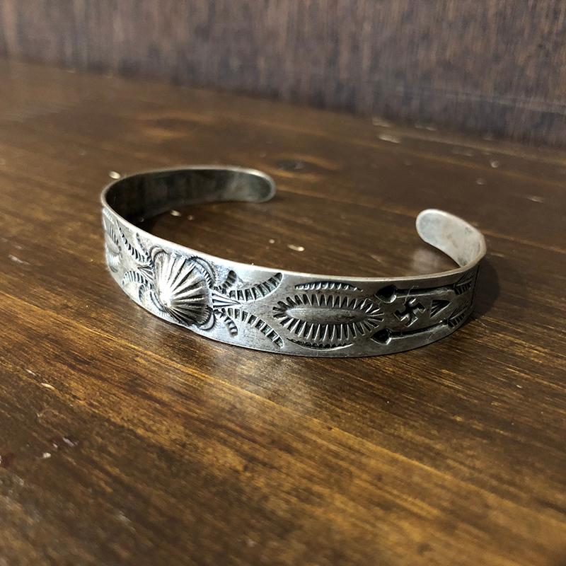 Antique Native American Navajo Fred Harvey Silver bracelet Antique Native American Navajo Fred Harvey Silver bracelet