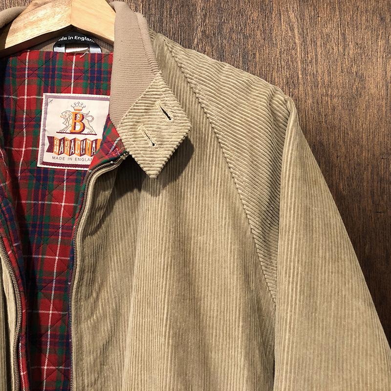 BARACUTA Baracuta G9 Corduroy Quilted Inner Harrington BARACUTA Baracuta G9 Corduroy Quilted Inner Harrington