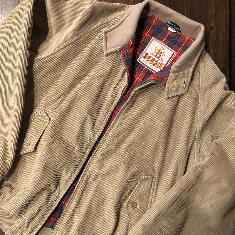 BARACUTA Baracuta G9 Corduroy Quilted Inner Harrington BARACUTA Baracuta G9 Corduroy Quilted Inner Harrington