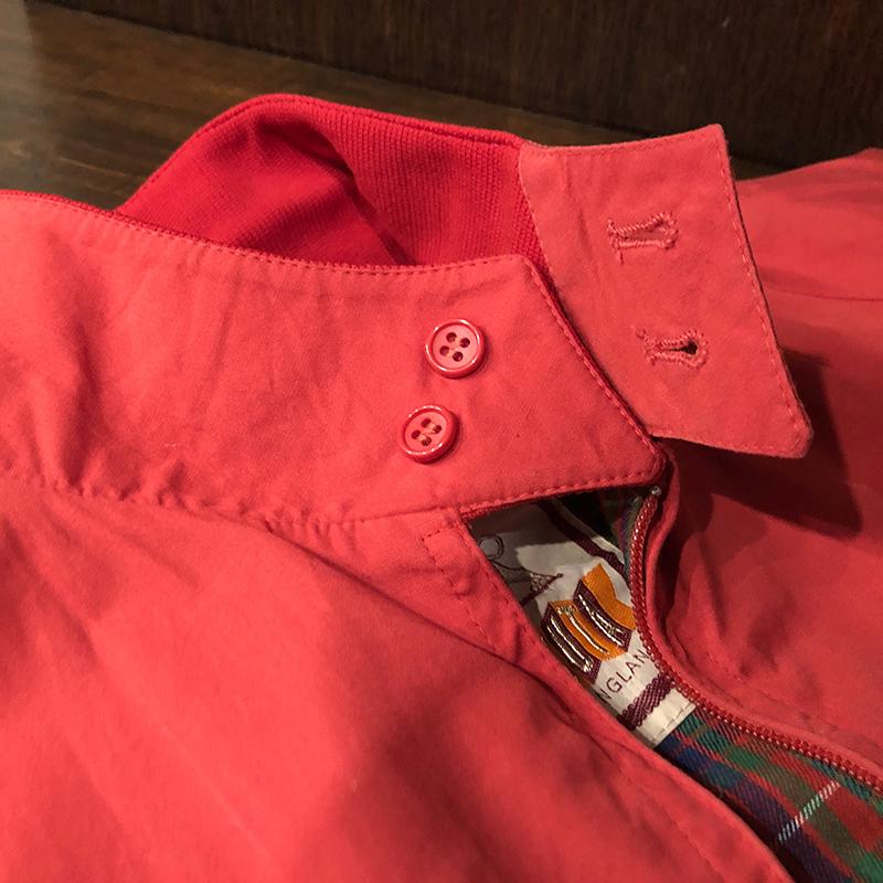 Baracuta G9 Harrington Jacket Scarlet Red Cotton 100% Early Baracuta G9 Harrington Jacket Scarlet Red Cotton 100% Early