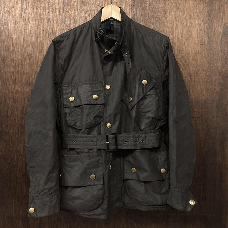 Barbour Beacon Jacket Black C34 バブアー ビーコン ジャケット ブラックカラー サイズ C34 ブラックウォッチタータン ライナー 英国製 オリジナル ビンテージ Barbour Beacon Jacket Black C34 5903 1901 Olds Yahoo ショッピング店 通販 Yahoo ショッピング