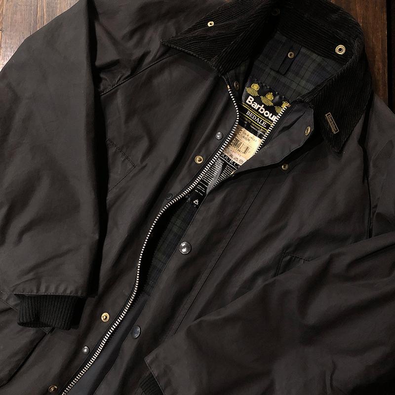 Barbour Bedale Jacket Original 3Warrant Black C36 with Pins バブアー ビデイル