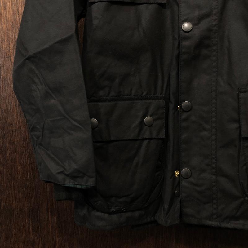 Barbour Original Riding Jacket 3Warrant Early 4flap Pocket Model Black