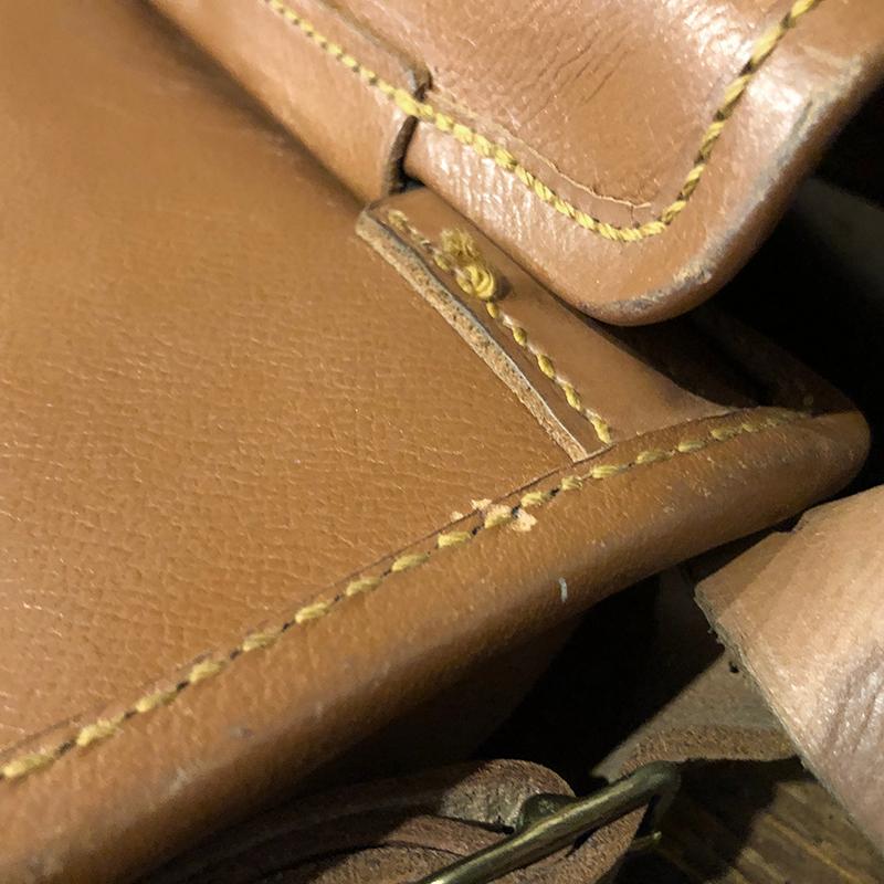 BRADY Brady Heavy Leather Vintage Cartridge Bag 75 Model BRADY Brady Heavy Leather Vintage Cartridge Bag 75 Model