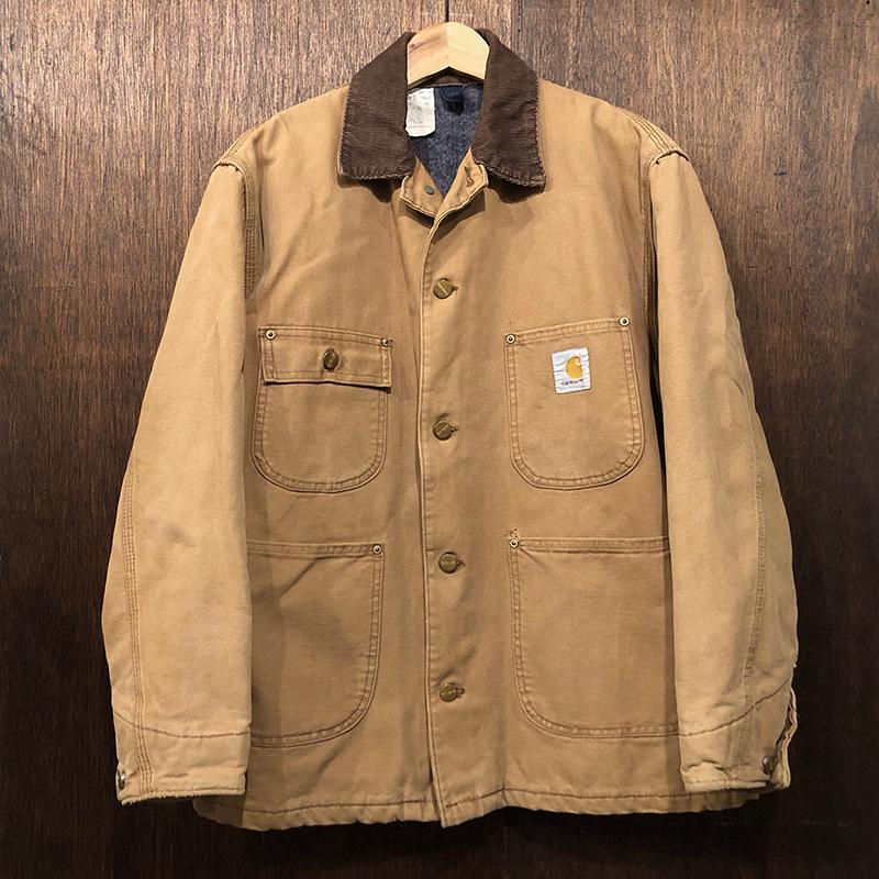 Carhartt Duck Canvas Chore Coat 40 Made in USA カーハート ダック キャンバス チョアコート