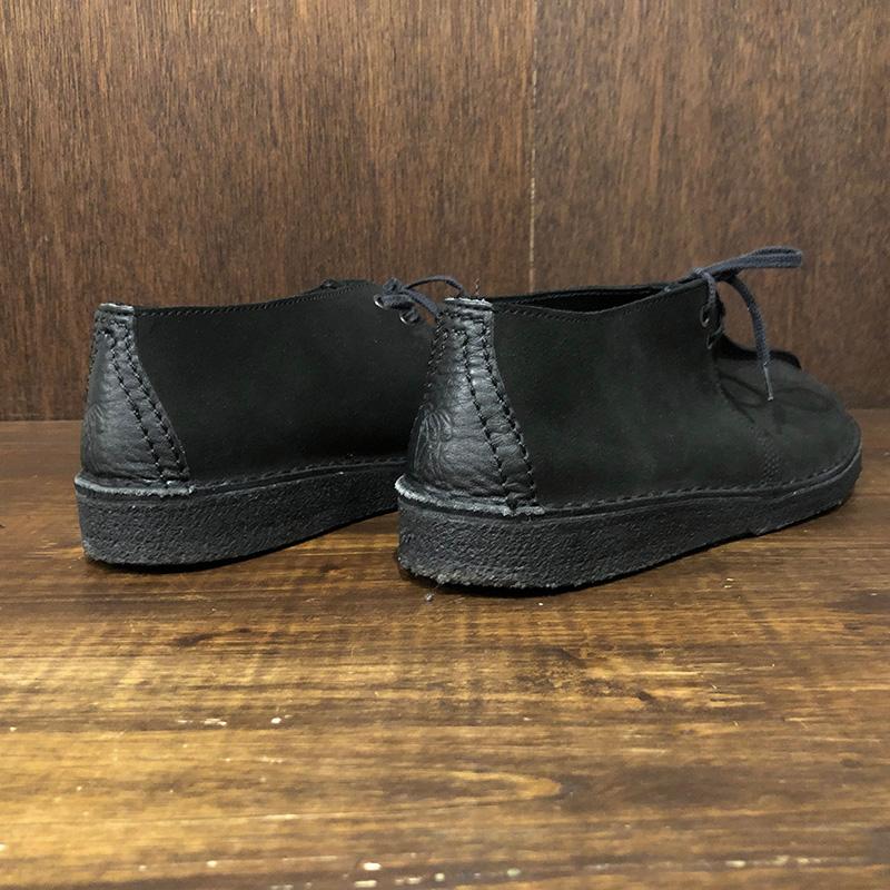 Clarks Desert Trek Black Suede Leather GB8-1/2 US9 Made in England Mint クラークス デザートトレック ブラックスエードレザー 英国製 ミント品｜olds｜05