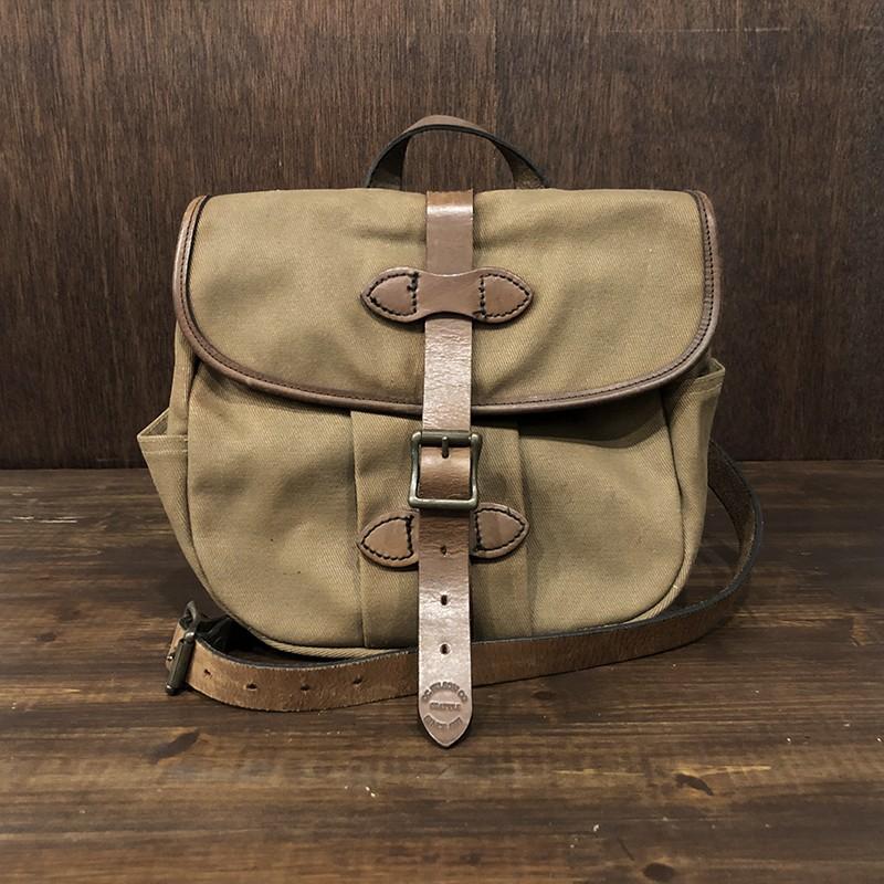 Filson Small Field Shoulder Bag Tan フィルソン スモール フィールド ショルダー バッグ タンカラー ビンテージ  オールドモデル : filson-small-field-shoulder-bag-tan-4176-190325 : OLDS