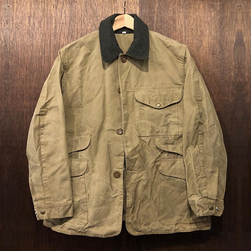 FILSON Filson Tin Cloth Oil Finish Shooter Hunting Jacket FILSON Filson Tin Cloth Oil Finish Shooter Hunting Jacket