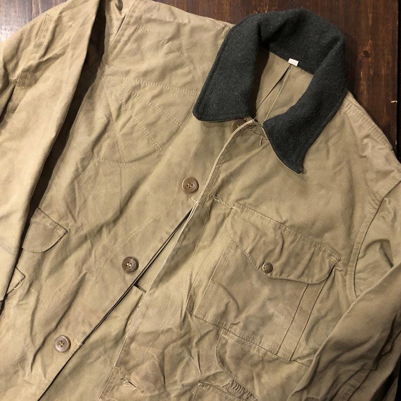 FILSON Filson Tin Cloth Oil Finish Shooter Hunting Jacket FILSON Filson Tin Cloth Oil Finish Shooter Hunting Jacket