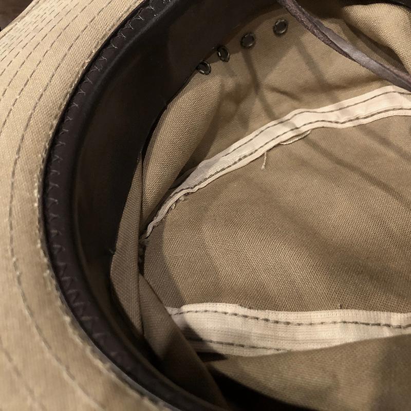 Filson Tin Cloth Wide Brim Bush Hat Tan M フィルソン ティン クロス ワイドブリム ブッシュ ハット タンカラー Mサイズ オリジナル｜olds｜16