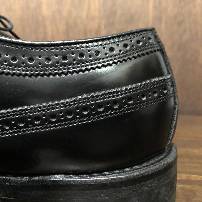 Florsheim Imperial Kenmoor Black Calf Leather 9E フローシャイム インペリアル ケンムール ケンムーア ブラックカーフレザー サイズ9 Eワイズ｜olds｜11