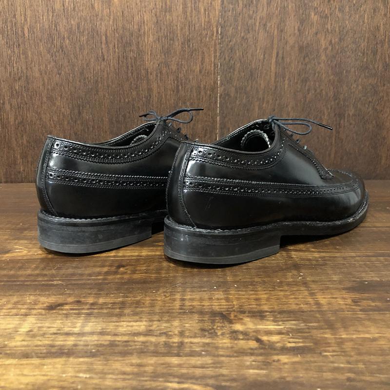 Florsheim Imperial Kenmoor Black Calf Leather 9E Florsheim Imperial Kenmoor Black Calf Leather 9E
