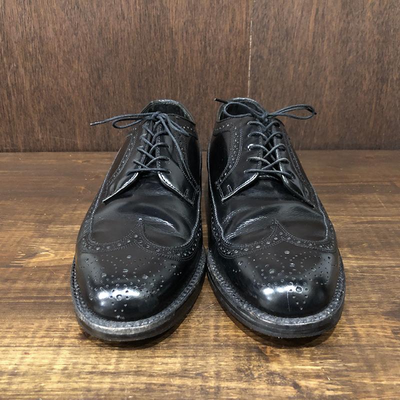 Florsheim Imperial Kenmoor Black Calf Leather 9E フローシャイム インペリアル ケンムール ケンムーア ブラックカーフレザー サイズ9 Eワイズ｜olds｜08