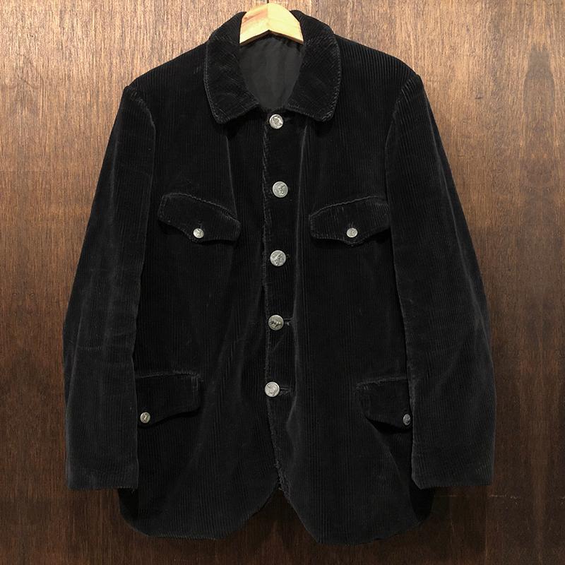 French d'Amiens Heavy Corduroy Hunting Jacket Black フレンチ French d'Amiens Heavy Corduroy Hunting Jacket Black フレンチ