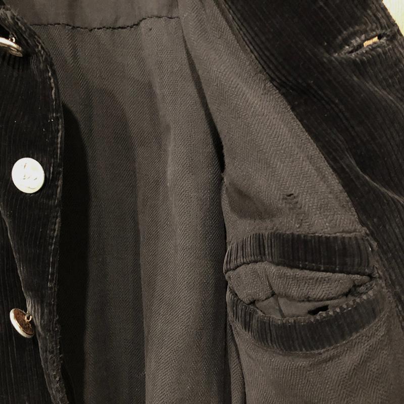 French d'Amiens Heavy Corduroy Hunting Jacket Black フレンチ French d'Amiens Heavy Corduroy Hunting Jacket Black フレンチ