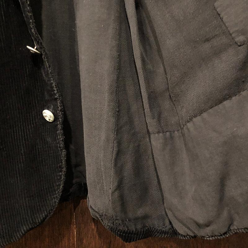 French d'Amiens Heavy Corduroy Hunting Jacket Black フレンチ French d'Amiens Heavy Corduroy Hunting Jacket Black フレンチ