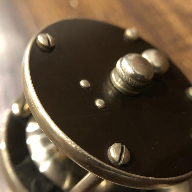 Julius Vomhofe Hard Rubber Nickel Silver Size5 Fly Reel Julius Vomhofe Hard Rubber Nickel Silver Size5 Fly Reel