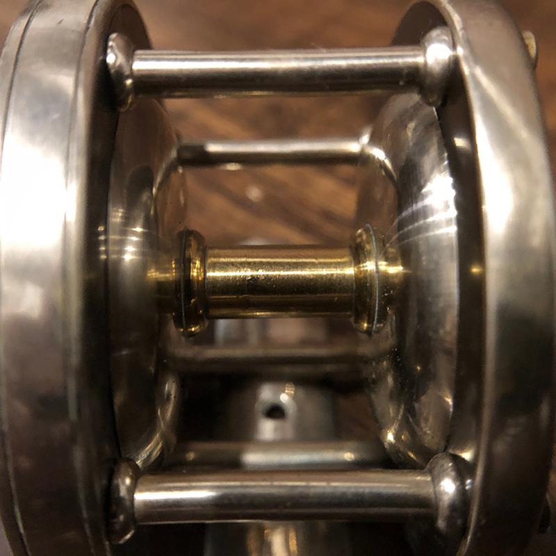 Julius Vomhofe Hard Rubber Nickel Silver Size5 Fly Reel Julius Vomhofe Hard Rubber Nickel Silver Size5 Fly Reel