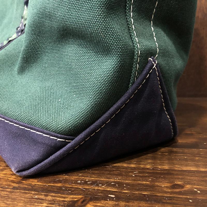 ug【エルエルビーン】Boat and Tote ネイビー×グリーン 1980s】L.L.BEAN エルエルビーン DELUXE BOAT AND TOTE