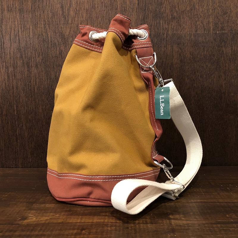 LL Bean One Shoulder Marine Rope Duffel bag Ocher Deadstock エルエルビーン ワン