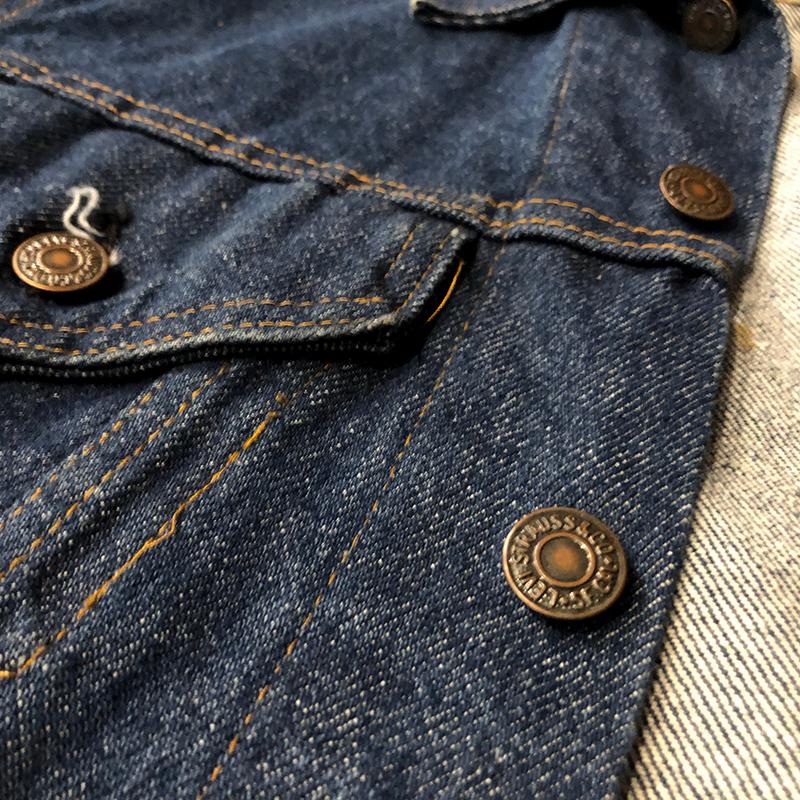 Levi's 71205-0217 4th Trucker Denim Jacket 38L Made in USA Levi's 71205-0217 4th Trucker Denim Jacket 38L Made in USA
