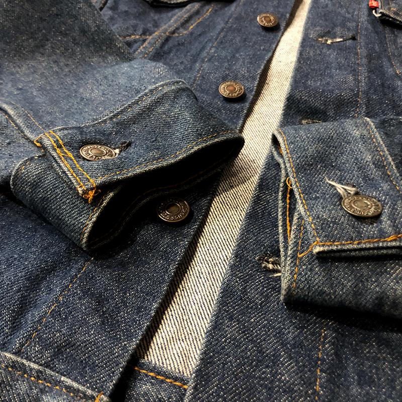 Levi's 71205-0217 4th Trucker Denim Jacket 38L Made in USA Levi's 71205-0217 4th Trucker Denim Jacket 38L Made in USA