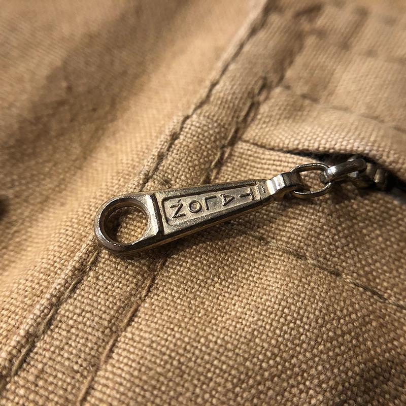 L.L.Bean LL Bean Duck Canvas Hunting Jacket Cursive Logo Tag