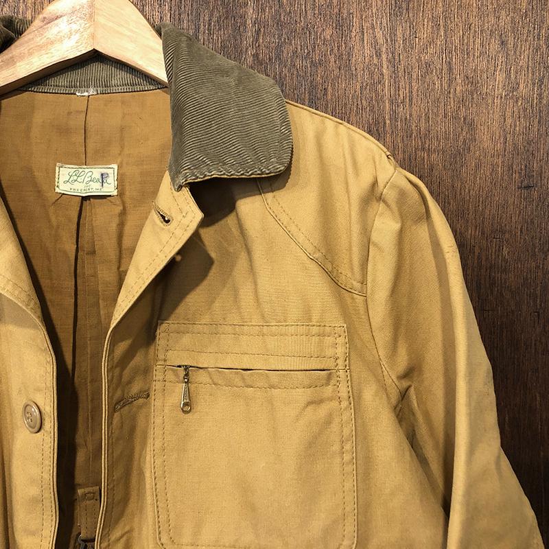 エルエルビーン　刺繍ロゴ　チンストラップ　ハンティングジャケット　XLサイズ. L.L.Bean エルエルビーン 鳥柄 刺繍 ハンティングジャケット