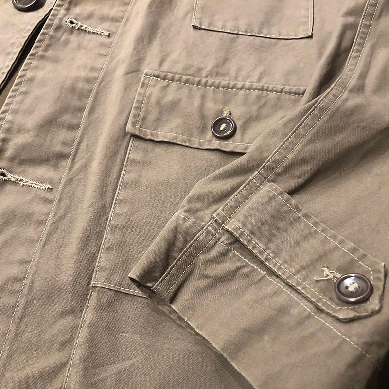 Masland Cotton Poplin Field Hunting Coat Jacket Mocha Brown Masland Cotton Poplin Field Hunting Coat Jacket Mocha Brown