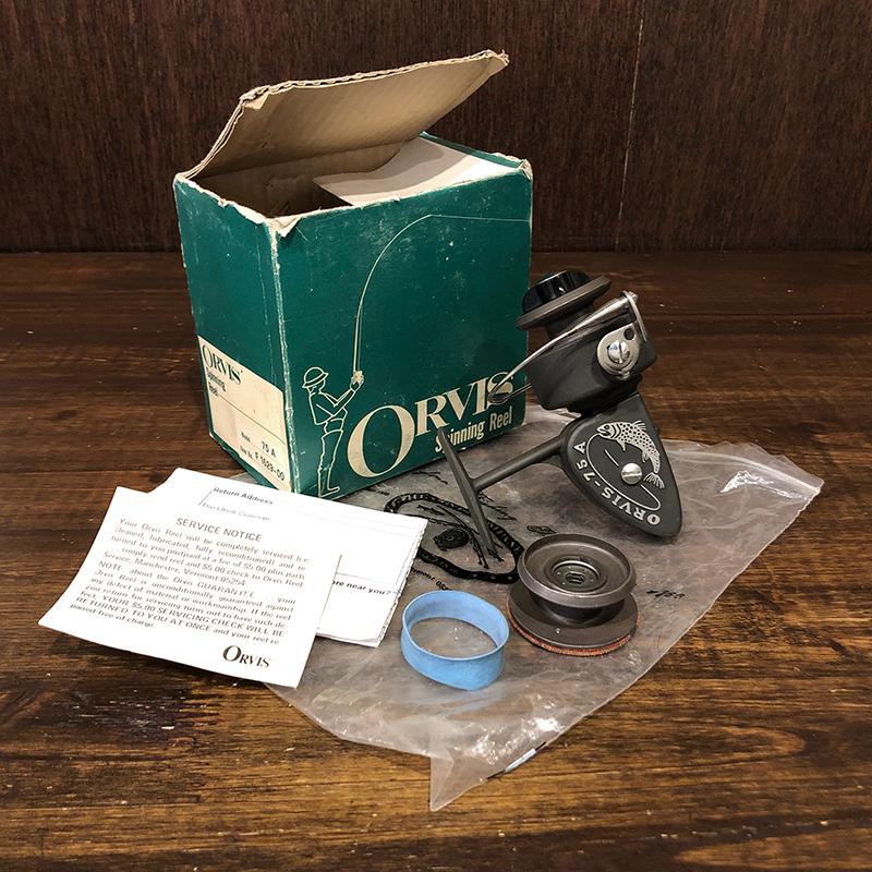 Orvis 75A Made by Coptes in Italy Spinnig Reel with Box Mint Orvis 75A Made by Coptes in Italy Spinnig Reel with Box Mint