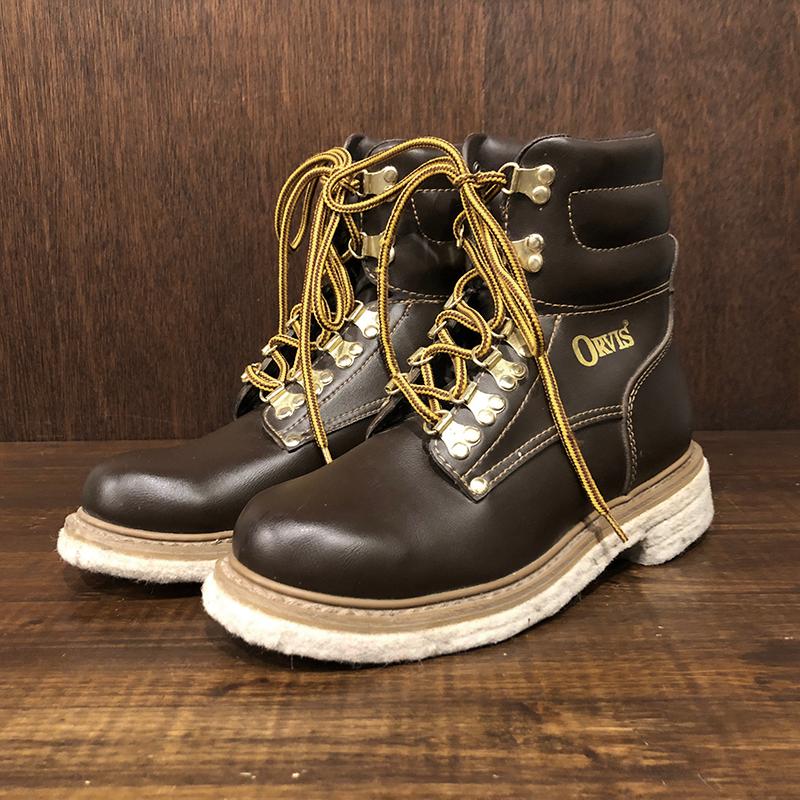 Orvis Ankle Hold Wading Boots Dark Brown Felt Sole Size9 オービス アンクルホールドタイプ ウェーディング ブーツ フェルトソール サイズ9|olds