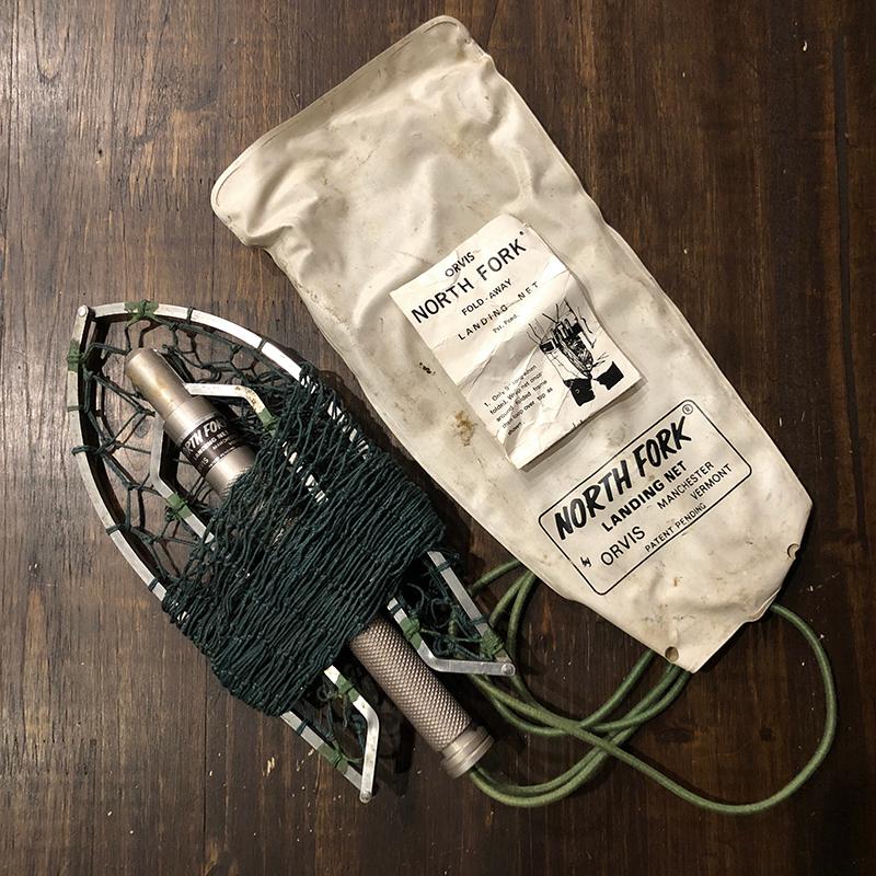 Orvis North Fork Fold-Away Landing Net With Case & Paper Mint