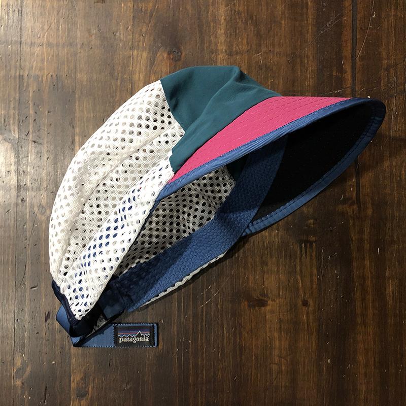 Patagonia Duckbill Mesh Cap Huntergreen Lobsterpink Blue L Mint パタゴニア 初期 ダックビル キャップ Lサイズ メッシュキャップ ミントコンディション｜olds｜21