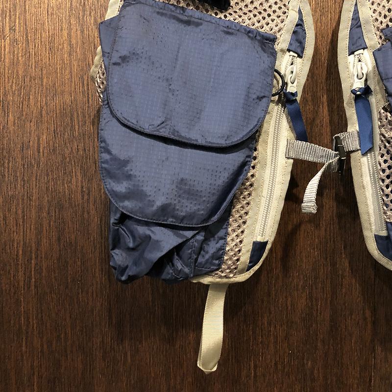 Patagonia Mesh Pack Vest Back cross Shoulder belt Convertible Style S/M