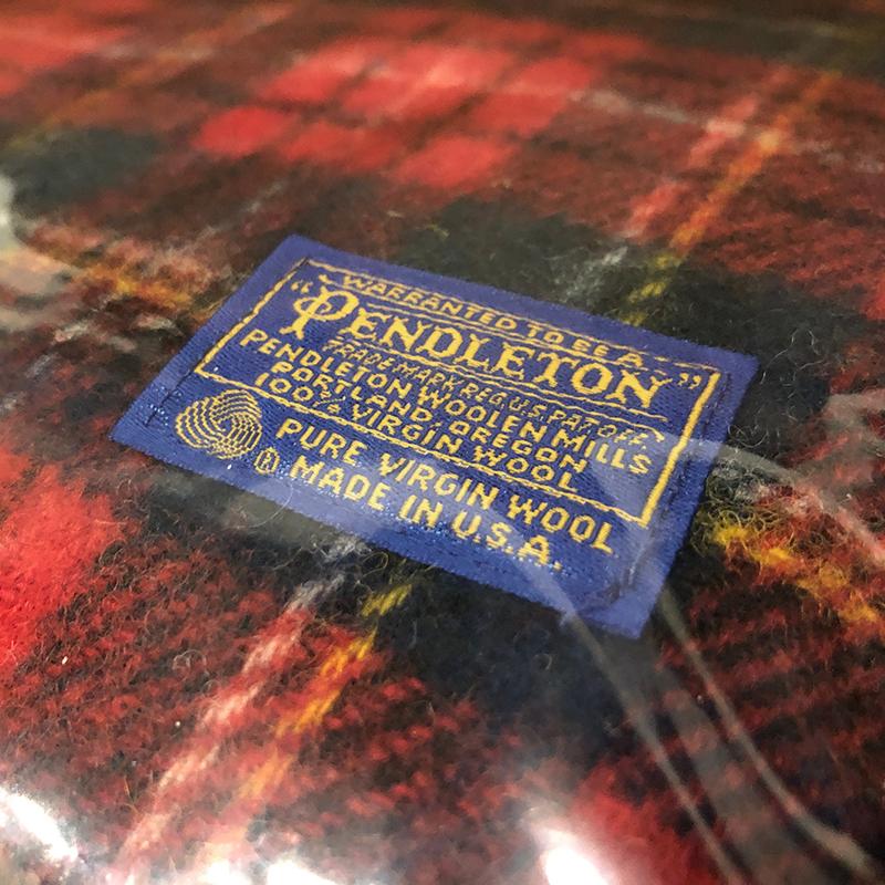 Pendleton Robe in A Bag ペンドルトン ローブ イン エーバッグ ロイヤルスチュアート ブランケット ビンテージ デッド