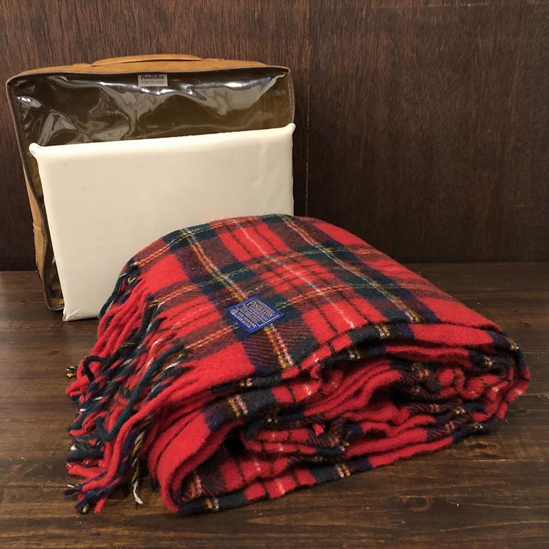 Pendleton Robe in A Bag ペンドルトン ローブ イン エーバッグ ロイヤルスチュアート ブランケット ビンテージ デッド