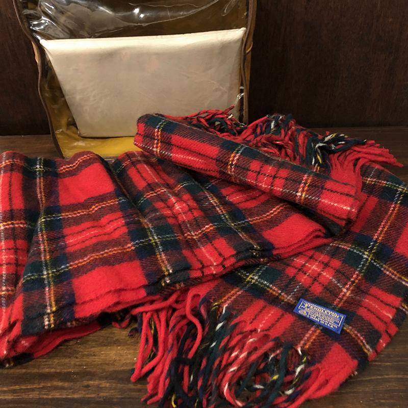 Pendleton Robe in A Bag ペンドルトン ローブ イン エーバッグ ロイヤルスチュアート ブランケット ビンテージ デッド