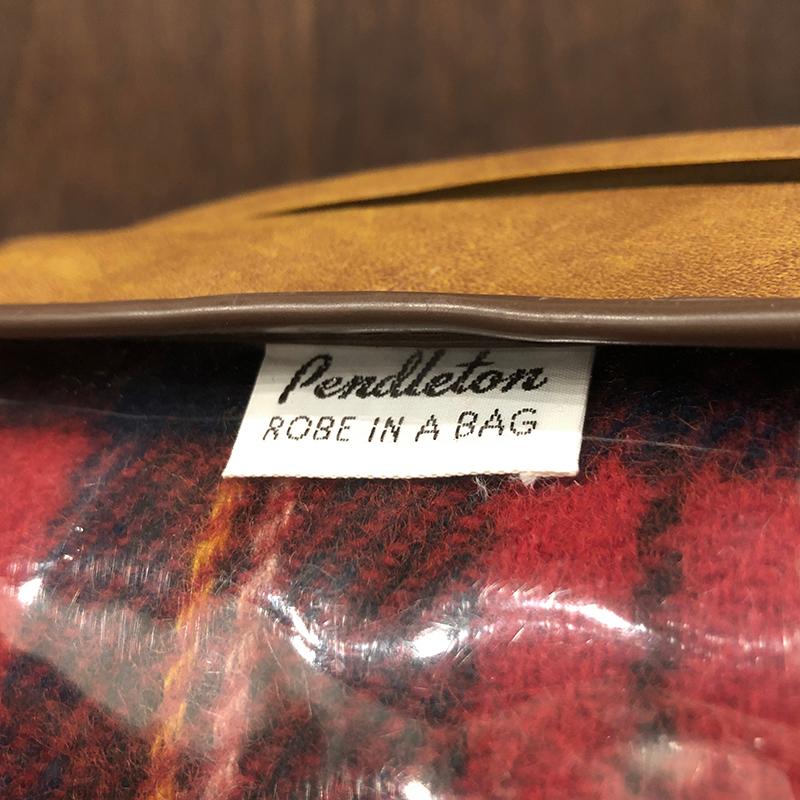 Pendleton Robe in A Bag ペンドルトン ローブ イン エーバッグ ロイヤルスチュアート ブランケット ビンテージ デッド