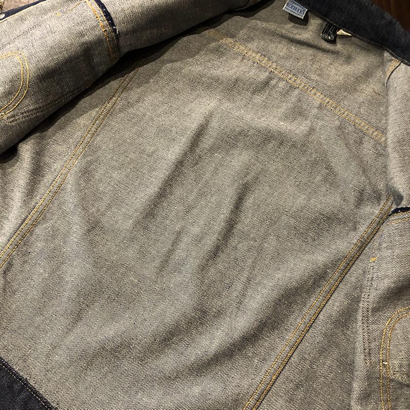 Roebucks by Sears And Co Denim Trucker Jacket 40R Mint ロー Roebucks by Sears And Co Denim Trucker Jacket 40R Mint ロー