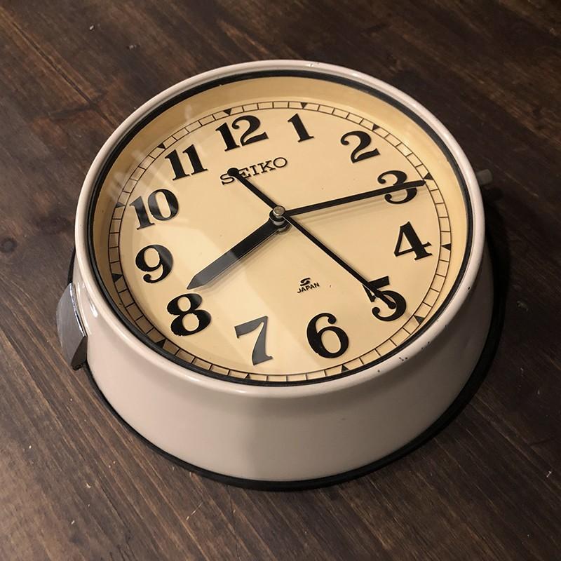 SEIKO セイコー SEIKOSHA 防塵時計 Bus Clock Vintage Model バスクロック 壁掛け時計 旧型 ビンテージ