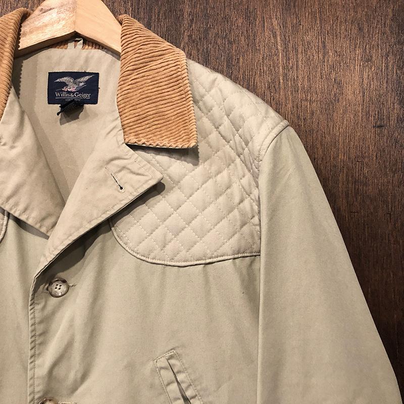 Willis & Geiger Quail Coat 340 Cotton Bush Poplin Field Willis & Geiger Quail Coat 340 Cotton Bush Poplin Field