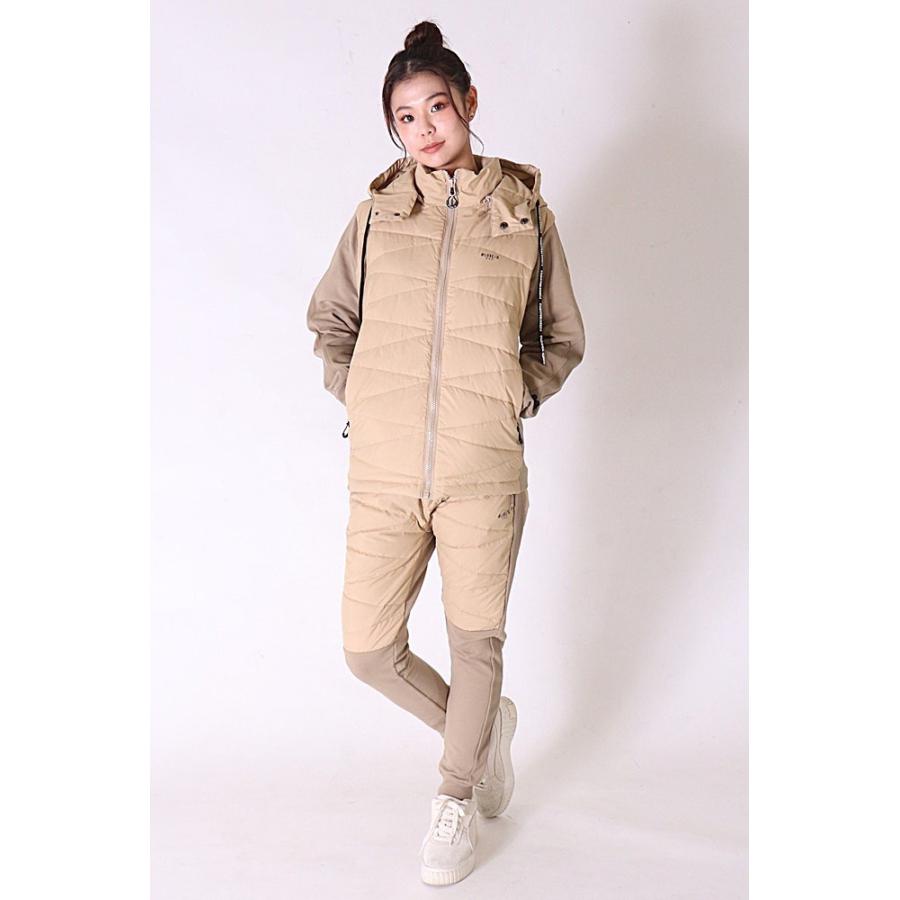 LUXE/R（ラグジュ） (3色) ストレッチ＆裏起毛＆ダウンフェザー生地