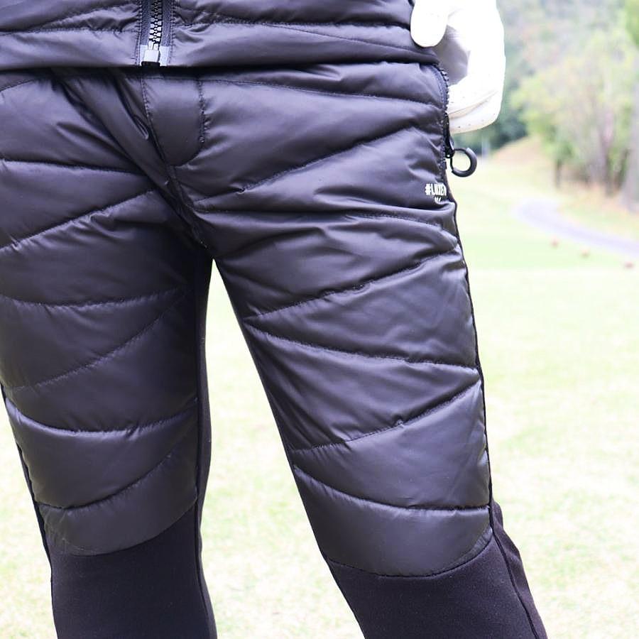 LUXE/R（ラグジュ） (3色) ストレッチ＆裏起毛＆ダウンフェザー生地