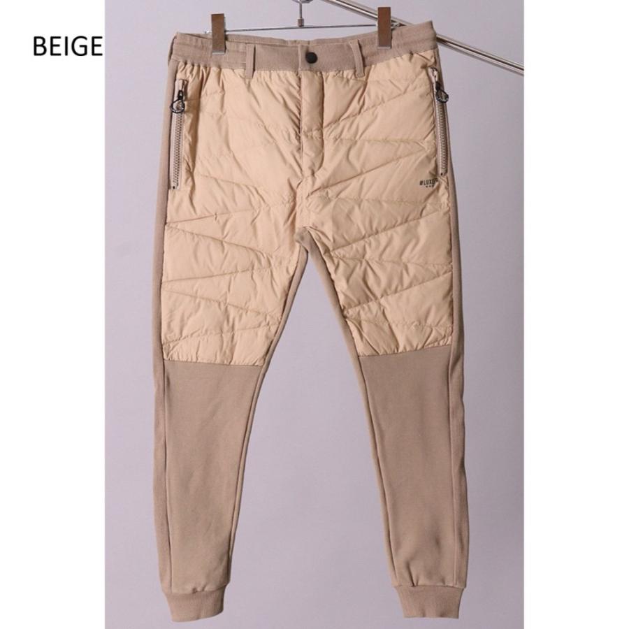 LUXE/R（ラグジュ） (3色) ストレッチ＆裏起毛＆ダウンフェザー生地