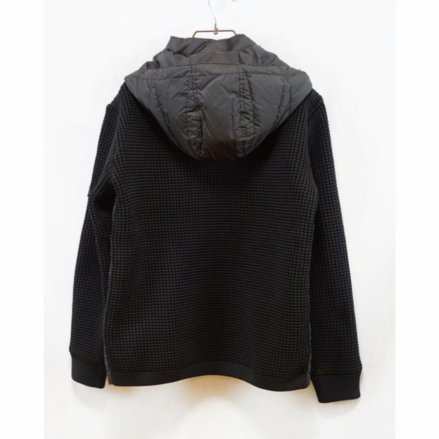 LUXE/R（ラグジュ） (3色) ダウンフェザー＆ワッフル生地切り替えzip