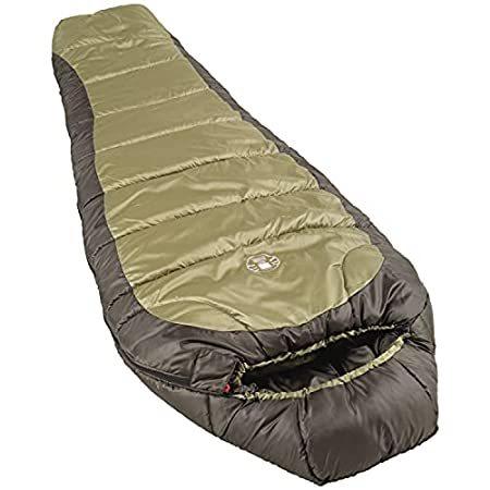 【並行輸入品】 (Coleman コールマン)★大人用寝袋(マミー型) 緑 -18度まで対応★sleeping bag Mummy Style