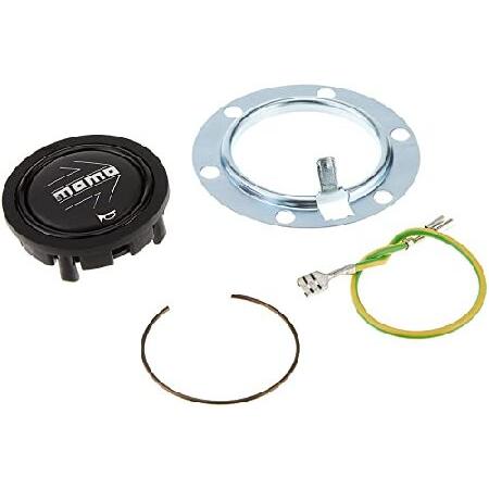 並行輸入品】 Momo - MCL32BK1Bモンテカルロ320 mmレザーステアリング
